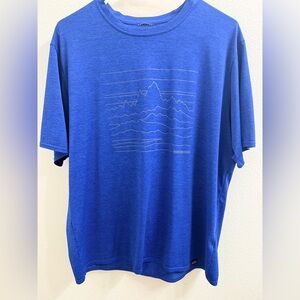 Patagonia Men's Royal Blue Mountain Tee